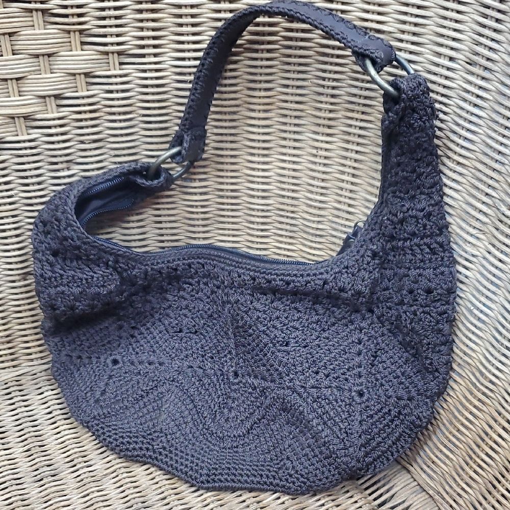 The Sak Brown Hobo Bag with Textured Design